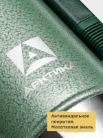 Термос с молотковой эмалью с ручкой (серия 106)