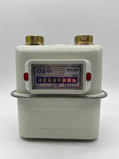 Счётчик газа СГД-G4 ТК левый (Орел, 2025)