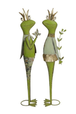 Декор "Лягушка" в ассортименте 16x12x72см/17x12x72см Металл