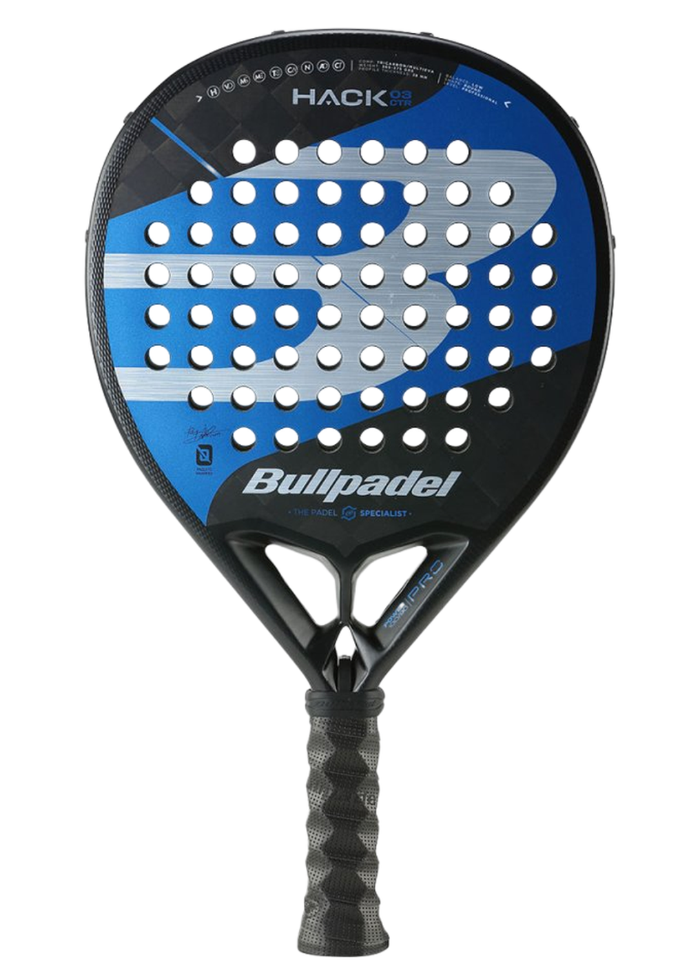 Ракетка для Padel Bullpadel Hack 03 CTR 23