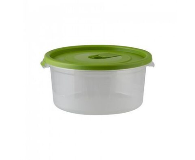 Контейнер 0,8л круглый с клапаном СМАЙЛ для СВЧ