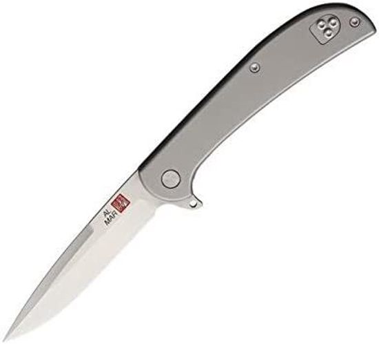 Складной нож Al Mar Ultralight Titanium Falcon AL/AMK4114 c клинком из стали D2, рукоять Титановый сплав Titanium TC4 Aloy