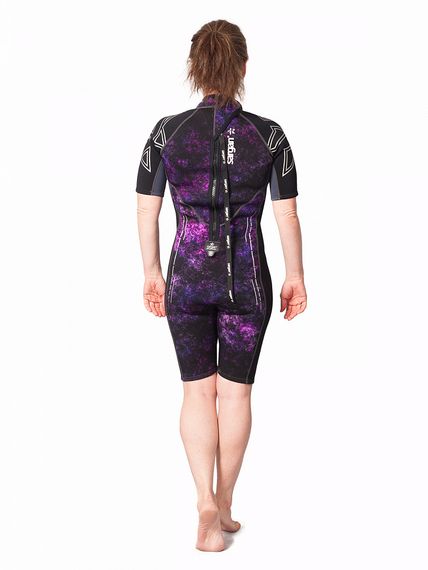 Гидрокостюм Sargan Nero 2.0 Shorty lady 2 мм GalaxyAPE-07/черный