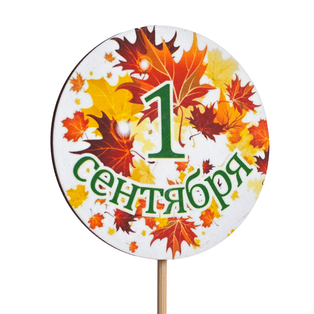 Топпер С Днём знаний! (1 Сентября) (Комплект 5шт.)