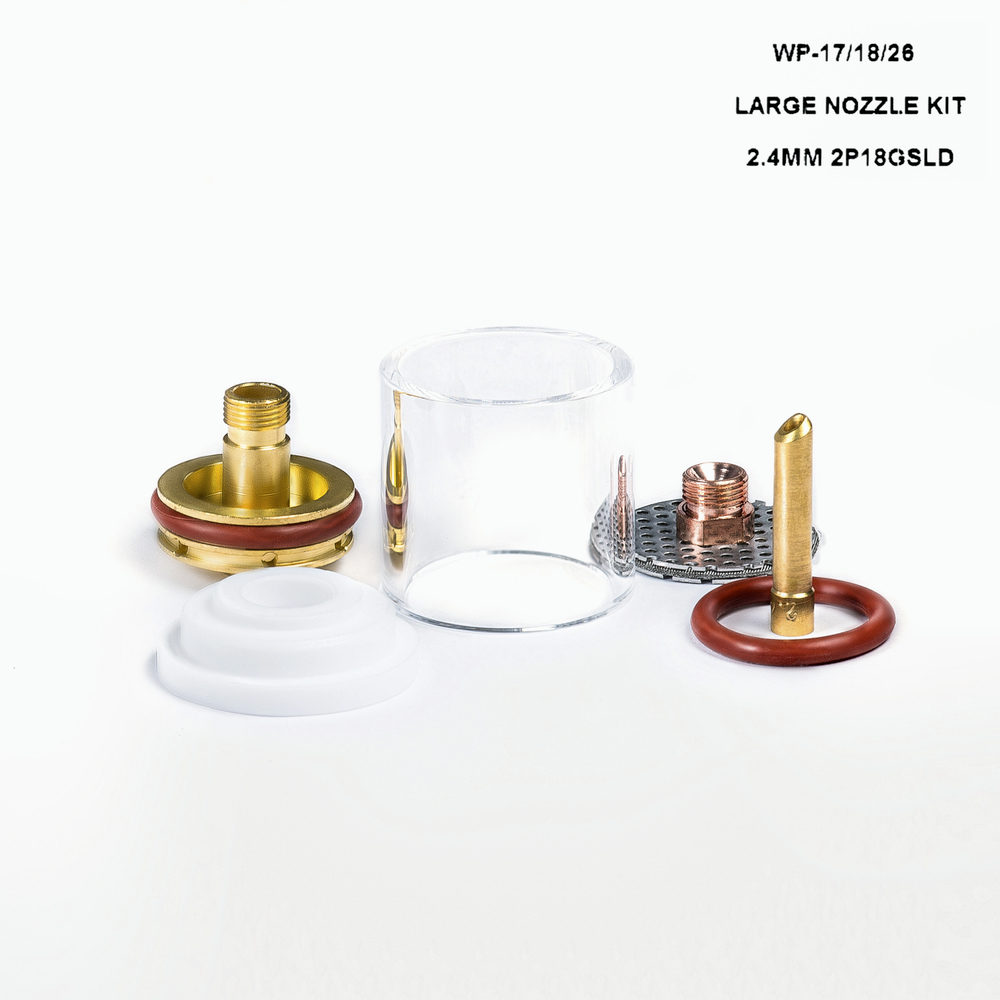 Start Custom Set 7 (17/18/26 TIG L GAS LENS 2.4MM 2P18GSLD7 32.5L)