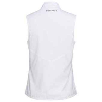 Женская теннисная жилетка Head Club 22 Vest W - белый
