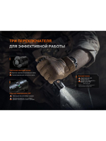 Фонарь Fenix тактический PD36R ACE 3000 люмен