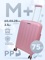 Средний чемодан Mironpan-V, Розовый