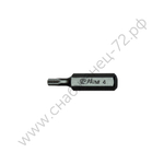 082-4M04 бита двенадцатигранная XZN  короткая на 5/16" 4 мм