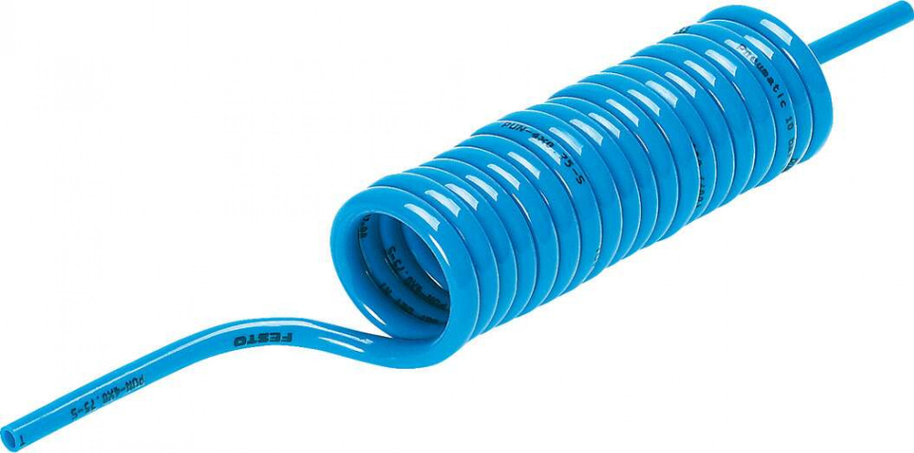 Спиральная полиуретановая трубка Festo PUN-6X1-S-6-BL