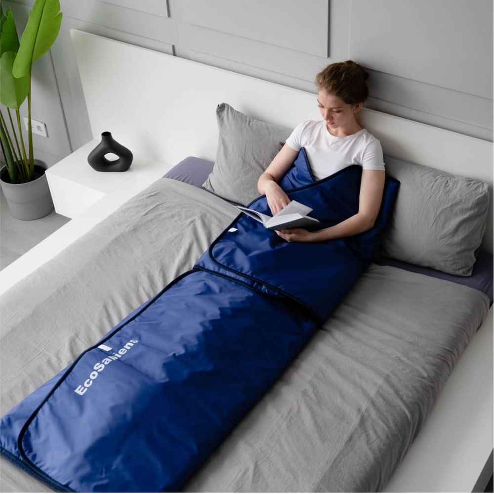 Двузонное термоодеяло для обертывания EcoSapiens Infralight 220х180 см