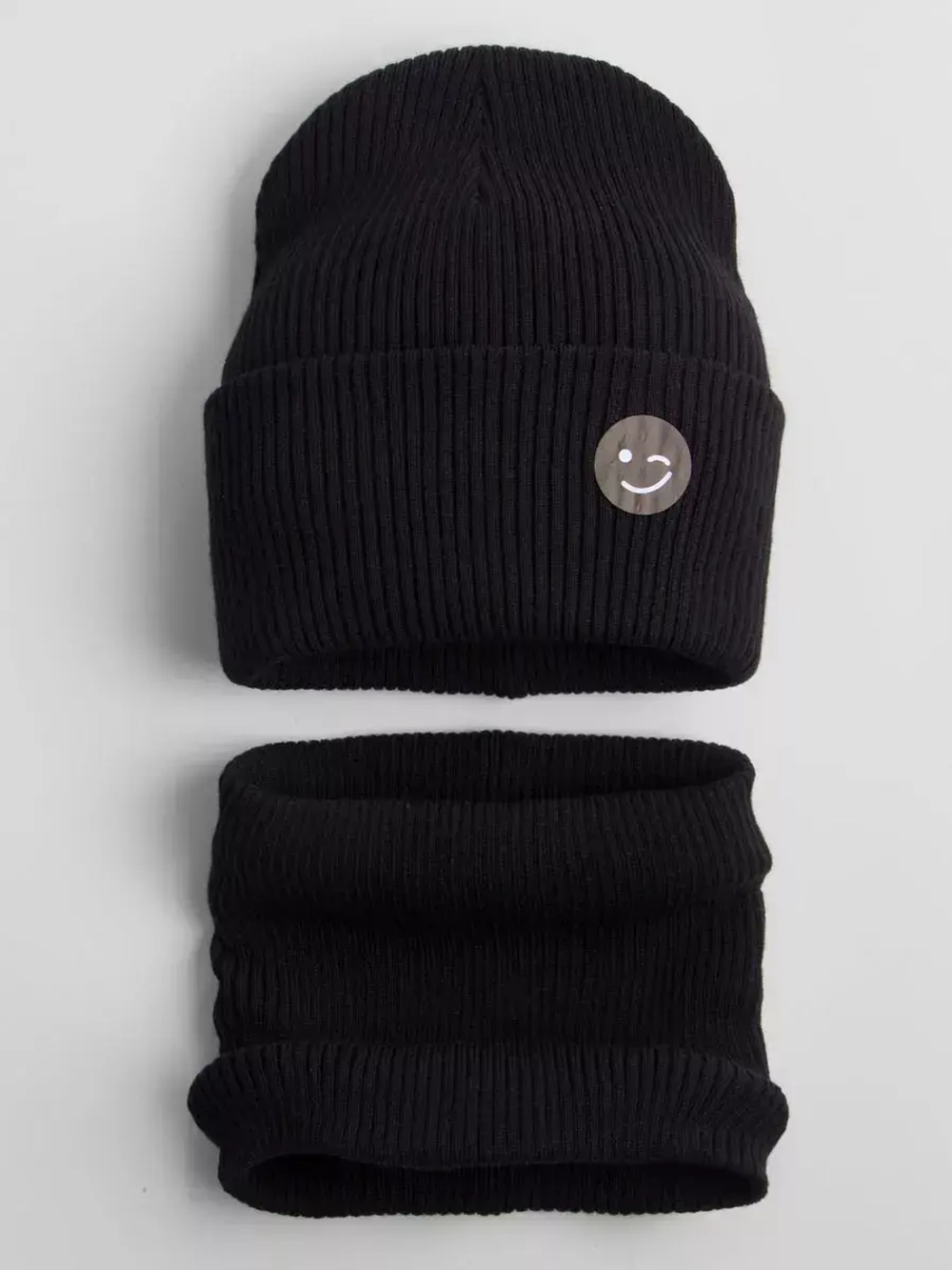 Шапка и снуд для мальчика на осень