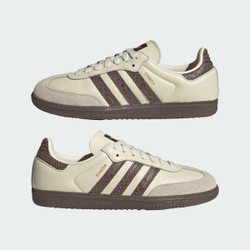 ADIDAS Кроссовки Samba OG с змеиным принтом, кремовый