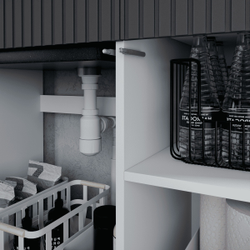 Кухня «София» Графит / Бланж 200 см