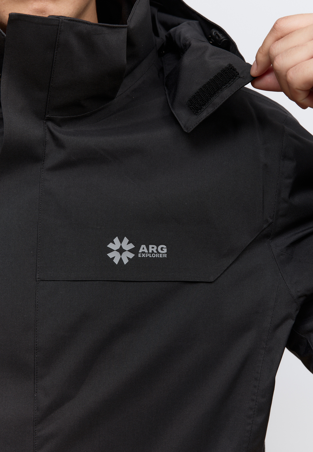 Куртка на флисе ARGYMAQ EXPLORER BLACK