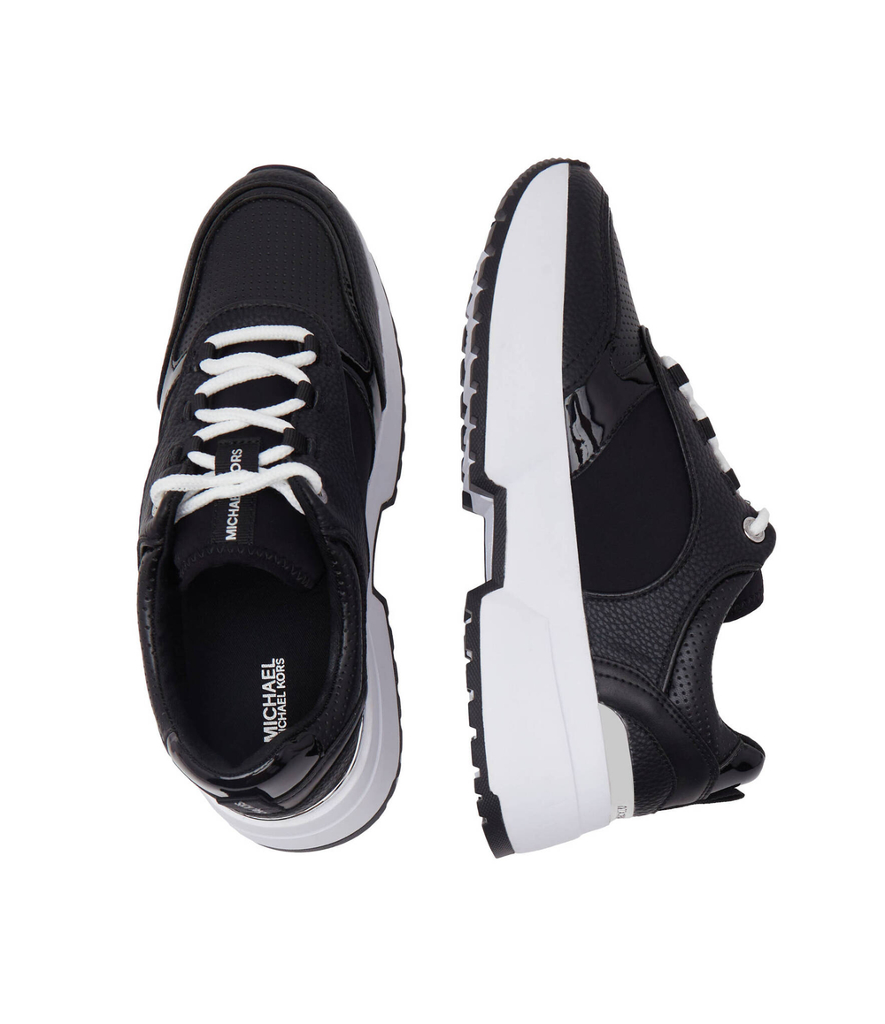 Кожаные кроссовки percy trainer Michael Kors - черный(43H3PCFS1L)