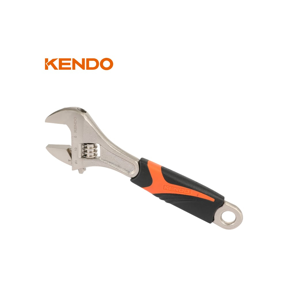 Разводной ключ KENDO углеродистая сталь, 300 мм, 0-41 мм 15104