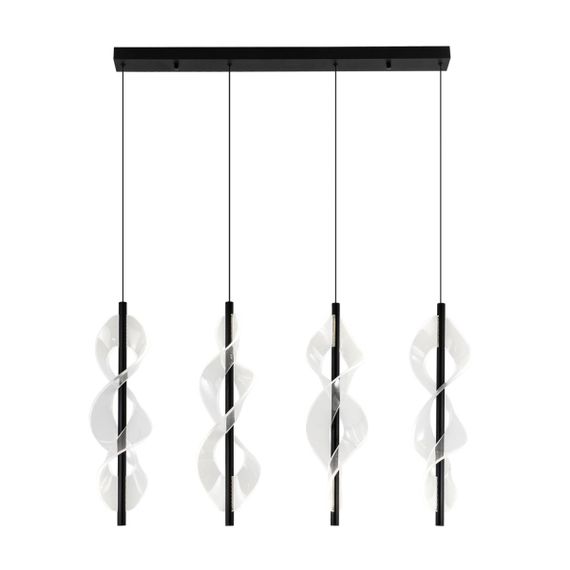 Подвесной светодиодный светильник Modelux Modestyle MS.3028.4 BK