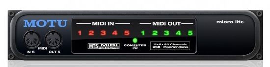 USB/MIDI-контроллер MOTU Micro Lite