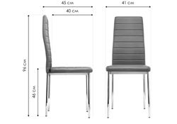 Стул на металлокаркасе DC2-001 green