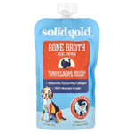 Solid Gold, Bone Broth Meal, для собак, для всех возрастов, костный бульон из индейки с тыквой и имбирем, 226 г (8 унций)