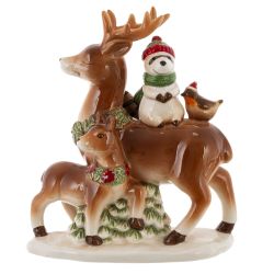 GAEM Фигурка декоративная "Олени", L18 W9 H21 см