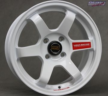 Комплект дисков Volk Racing TE37SL R15 7.0j ET30 4*100 белые