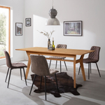 Стол обеденный раздвижной из массива дуба Хельсинки