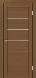 Межкомнатная дверь Optima Porte ТУРИН 501AППSC.1 Молдинг AL мат.хром