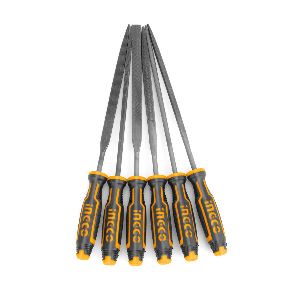 Набор надфилей 140 мм, 6 шт INGCO HKTF63