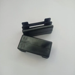 Заглушка для профильной трубы 25х50мм, цвет ЧЕРНЫЙ, 10шт