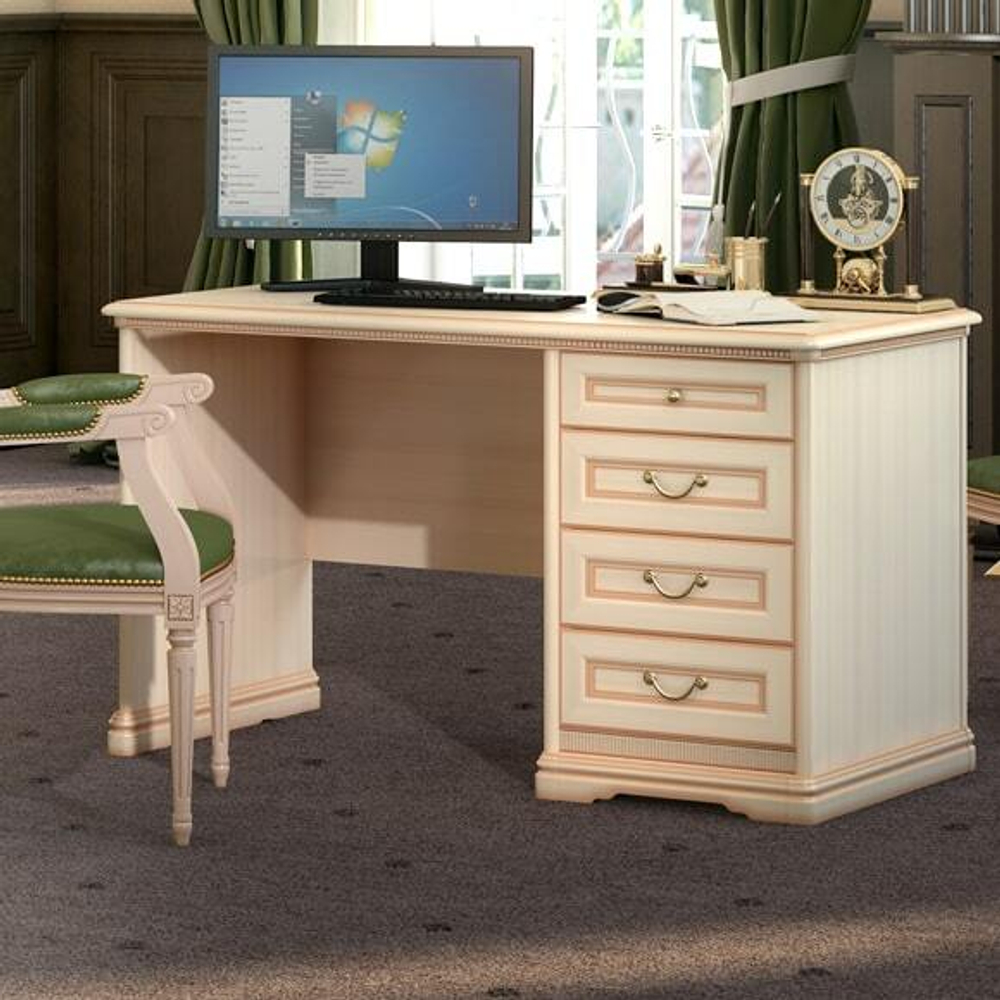 ДЖОКОНДА Кабинет. Стол письменный 1-тумбовый