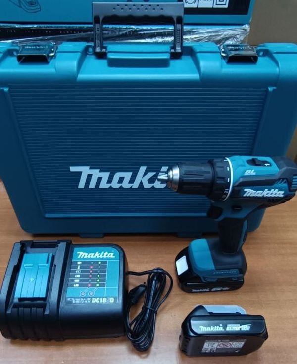 Аккумуляторная дрель-шуруповерт Makita DDF485SYE