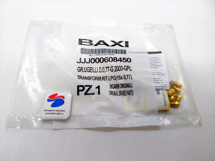 608450 Форсунки на сжиженный газ для котлов Baxi