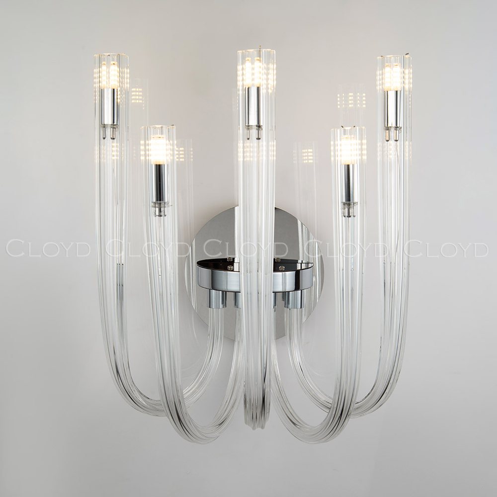 Бра Cloyd AEDA W5 / шир. 35 см - хром (арт.20465)