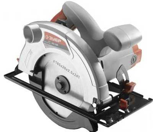 Пила циркулярная 185 мм 1600 w, ЗУБР, ЗПД-1600