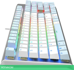 Клавиатура A4Tech Fstyler Neon синий/белый (FS100)