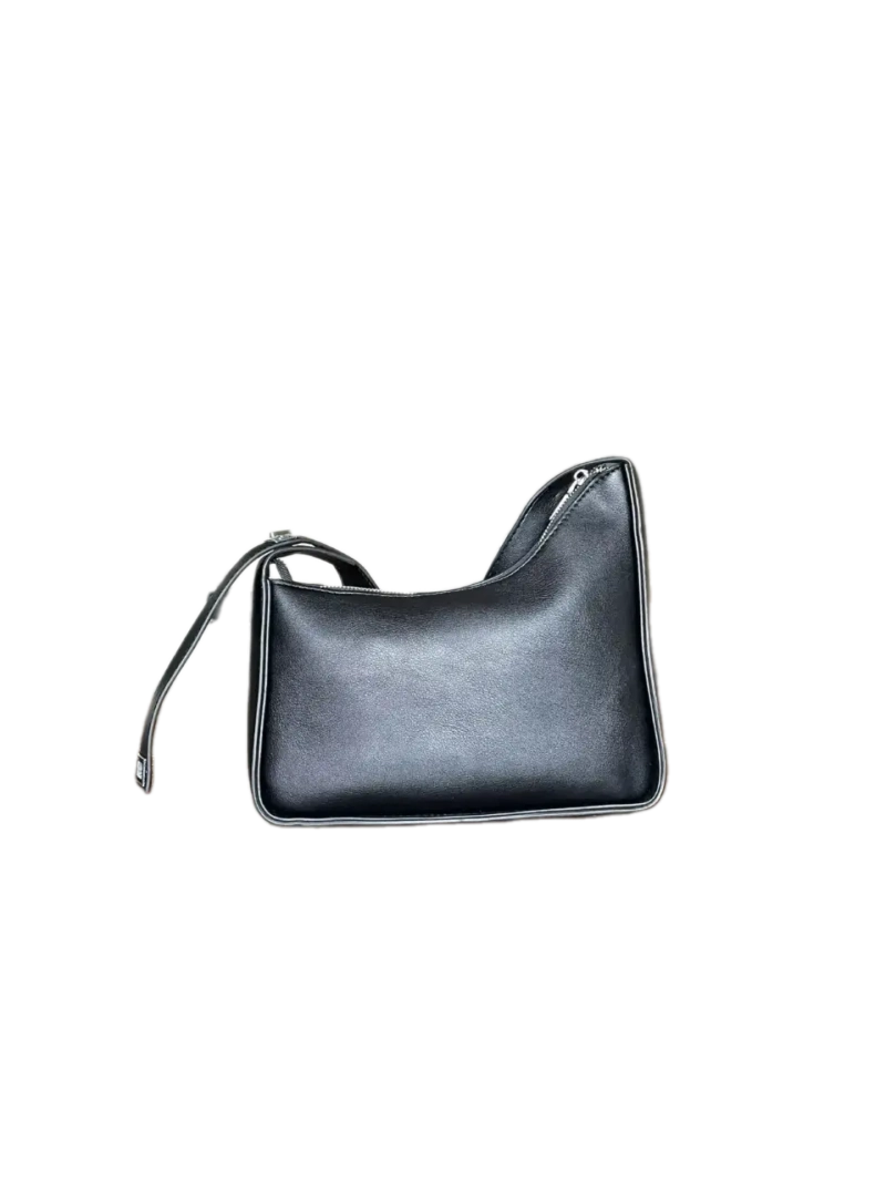 Сумка-кобура женская QOZA из экокожи, черная