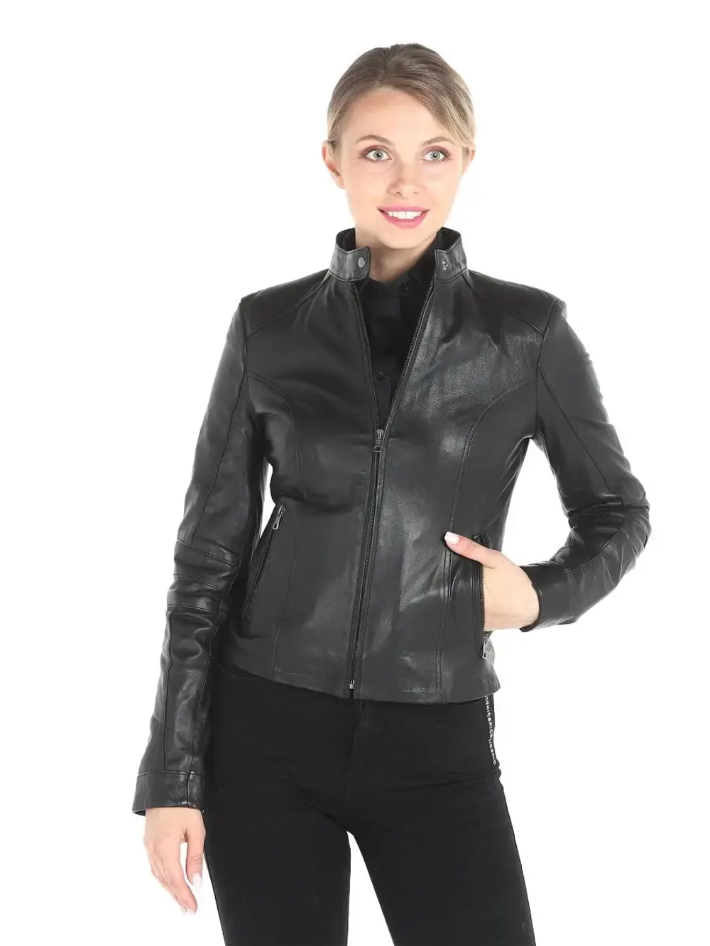 Куртка женская из натуральной кожи