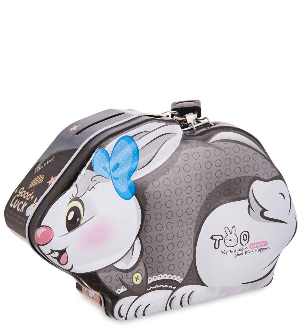 BX- 60/4 Металлическая копилка «Зайка»