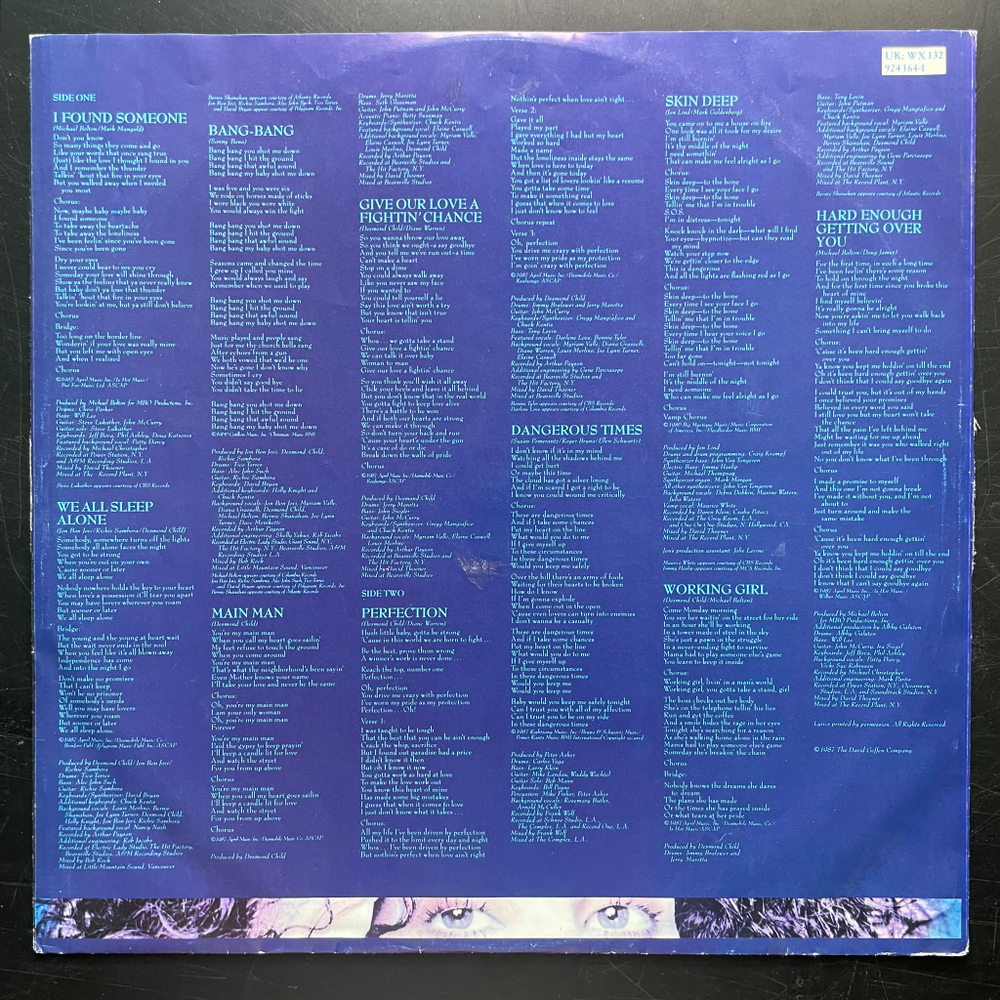 Cher - Cher (Германия 1987г.)