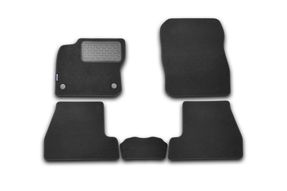 Коврики в салон для FORD Focus 3 2011-2015, 2014-2019, хэтчбек, 5 шт. (текстиль) арт.NLT.16.32.11.110KH