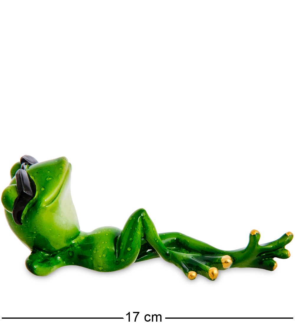 GAEM Art MN-161/1 Фигурка «Лягушка - с кайфом по жизни»