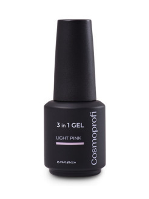 Cosmoprofi 3 в 1 гель Light Pink, 15 мл
