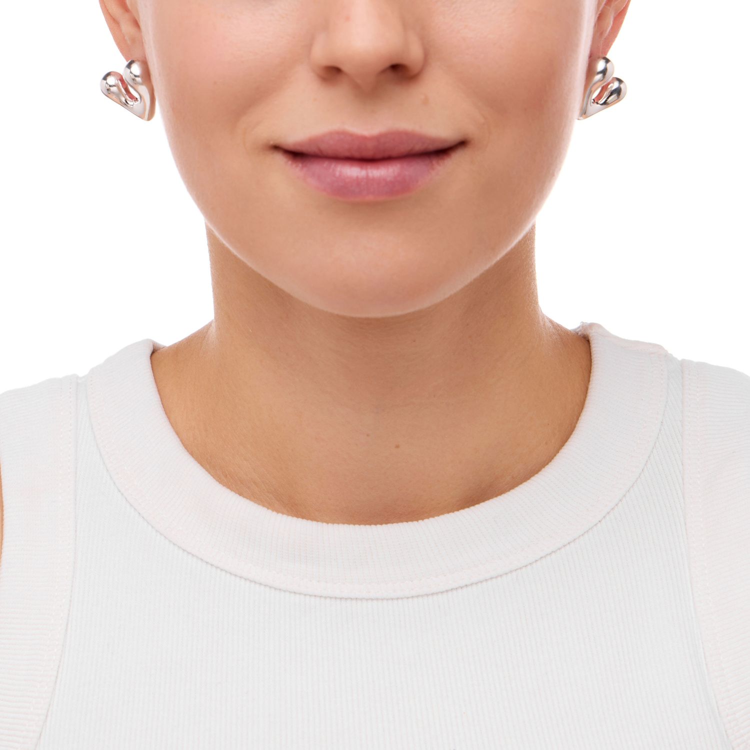 Серьги Curly Heart Earrings