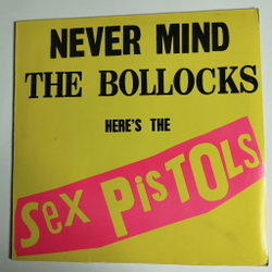 Винтажная виниловая пластинка LP Never Mind The Bollocks Here is The Sex Pistols (Germany 1987)