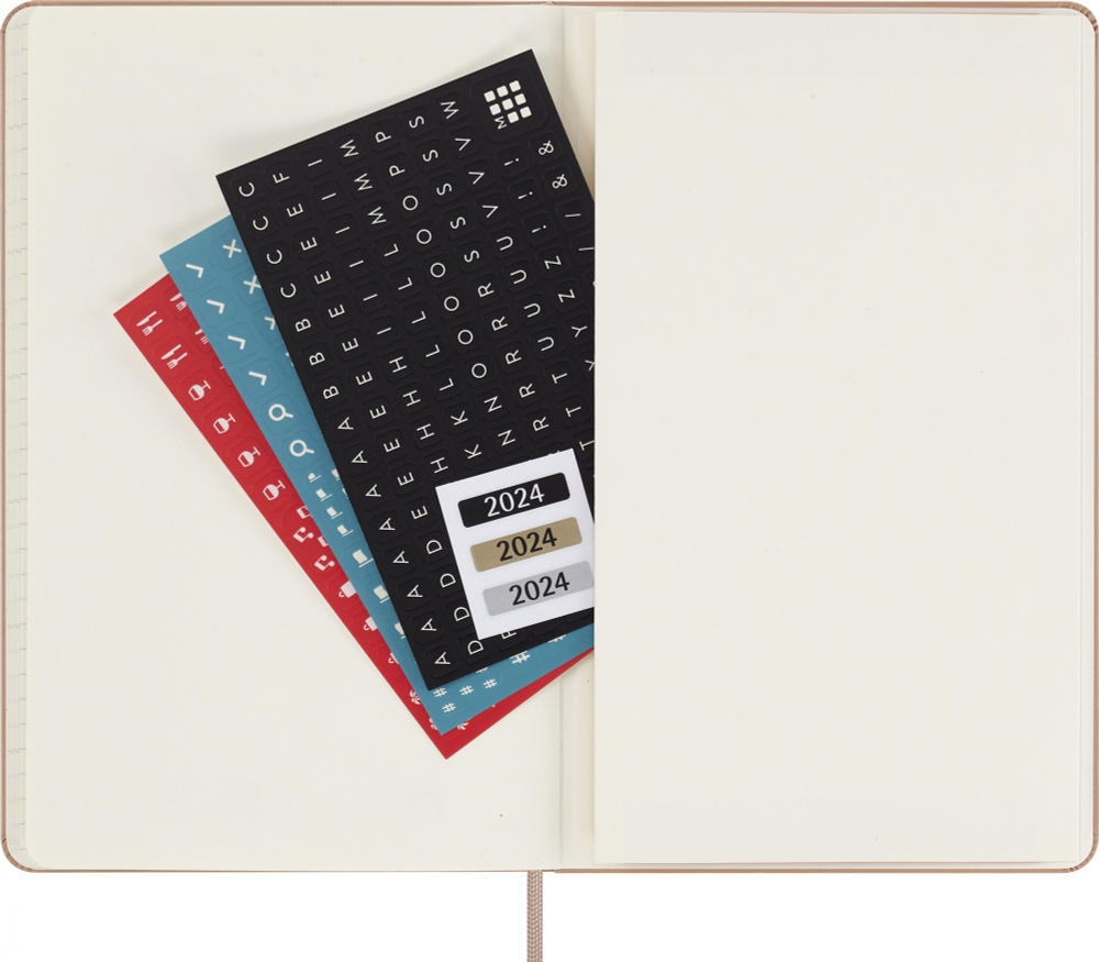 Еженедельник Moleskine Classic WKNT Large 130х210мм 144стр песочный (DHP2612WN3Y24)