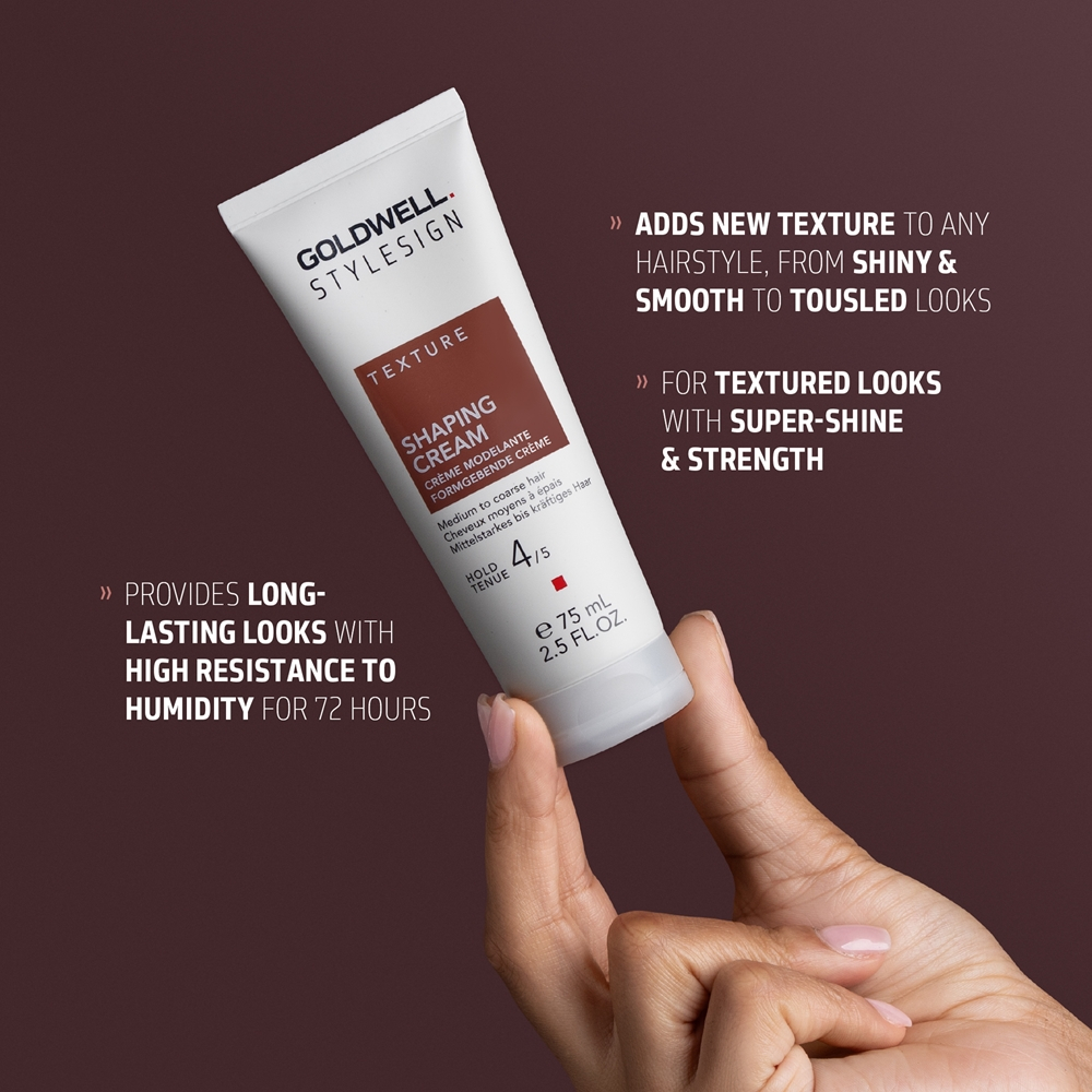 Goldwell StyleSign Shaping Cream - Укрепляющий крем для волос сильной фиксации, 75 ml