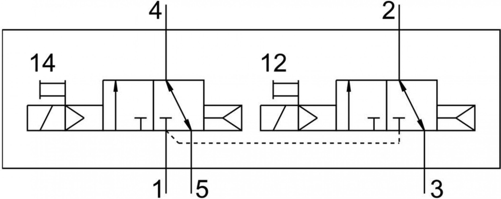 VUVG-BK10-T32C-AT-F-1H2L-S Распределитель с электроуправлением