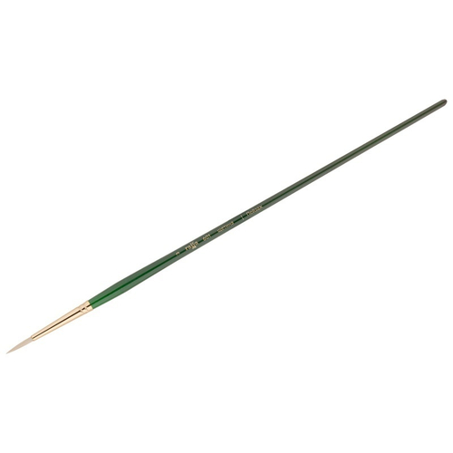 Кисть художественная, щетина, Гамма "Пейзаж", круглая, длинная ручка №3